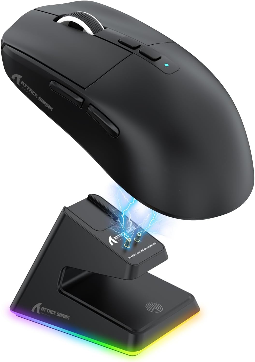 Jertech JWMC2 Satin Macro Pro Maus Gaming Wireless Tri-Mode 8000 DPI RGB