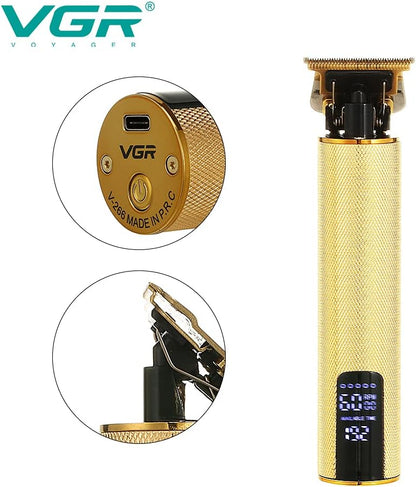 VGR V-191 Makinë e vogël (trimmer) për flokë dhe mjekër me teh inox, bateri 500 mAh dhe 100 minuta punë