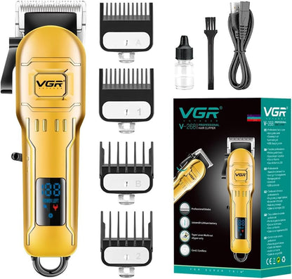 VGR V-268 Makine e madhe profesionale me ekran LCD, 200 minuta autonomi dhe 4 krehëra