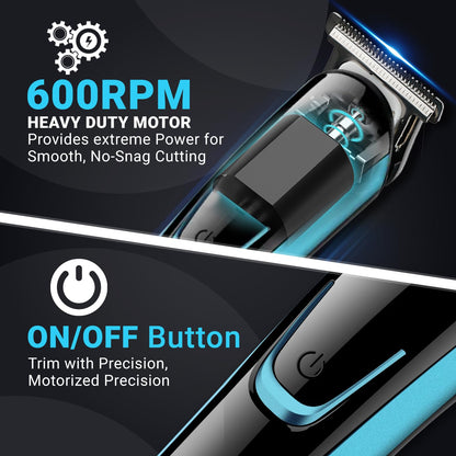VGR V-183 Makinë e vogël (trimmer) për flokë dhe mjekër me teh inox, bateri 500 mAh dhe 120 minuta punë