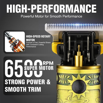 VGR V-228 Makinë e vogël profesionale me teh T inox, motor 7000 RPM, bateri 1500 mAh dhe 180 minuta punë