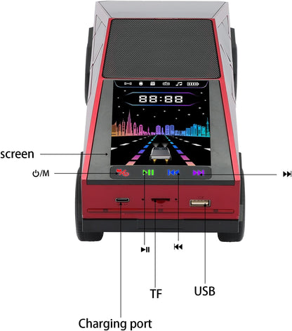 WSTER WS-580 Mikrofon Wireless Karaoke me Bluetooth, Bateri të Integruar dhe Dizajn Portativ