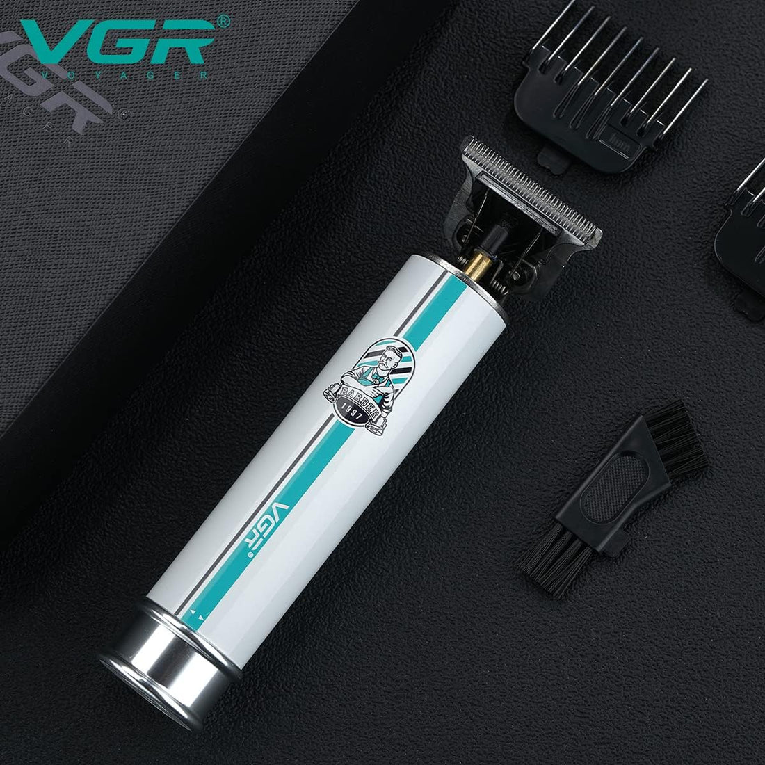 VGR V-079 Makinë e vogël për flokë dhe mjekër me teh inox, bateri 1400 mAh dhe 300 minuta punë – Makinë Qethjeje, pamja 7