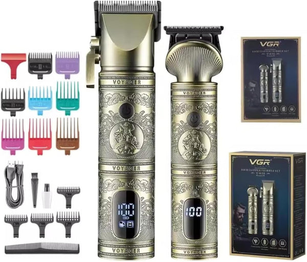 VGR V-670 Set Makine e Madhe dhe Makine e Vogel me 12 Krehëra dhe Ekran LED