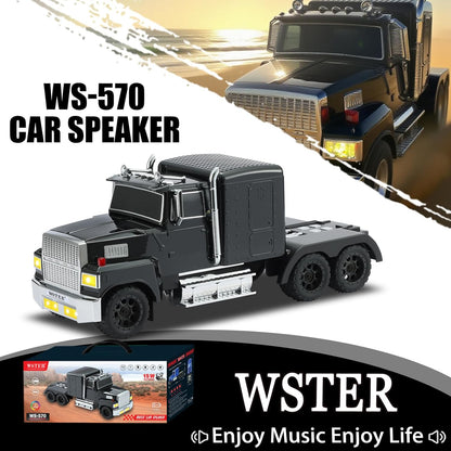 WSTER WS-570 Mikrofon Wireless Karaoke me Bluetooth, Bateri të Integruar dhe Dizajn Portativ