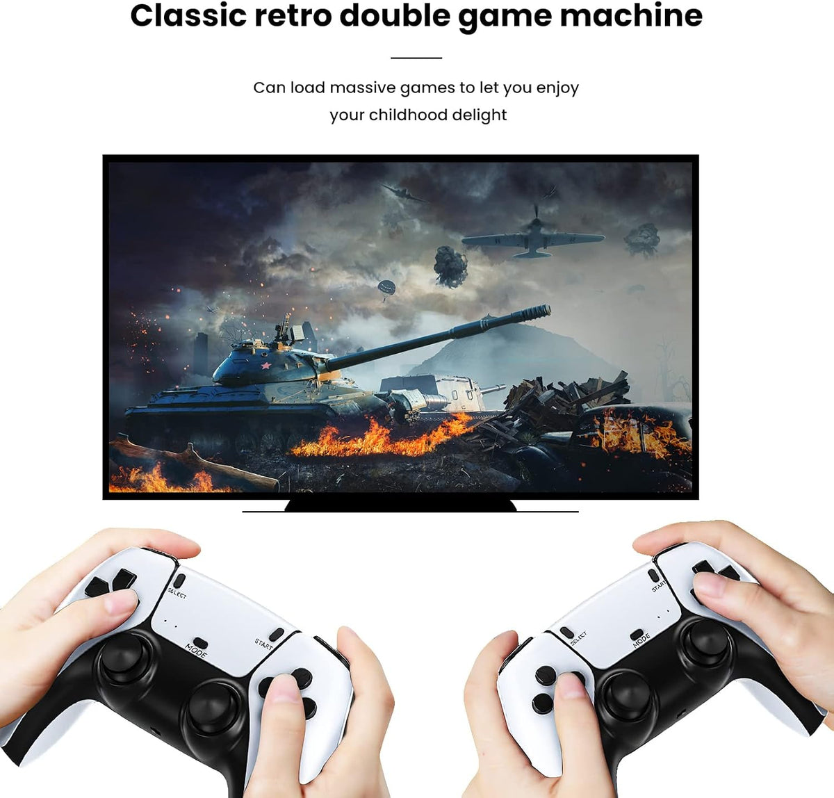 M8 Pro 4K HD Game Stick Controller, Kontrollues Wireless për Konsolë Lojërash, pamja 2