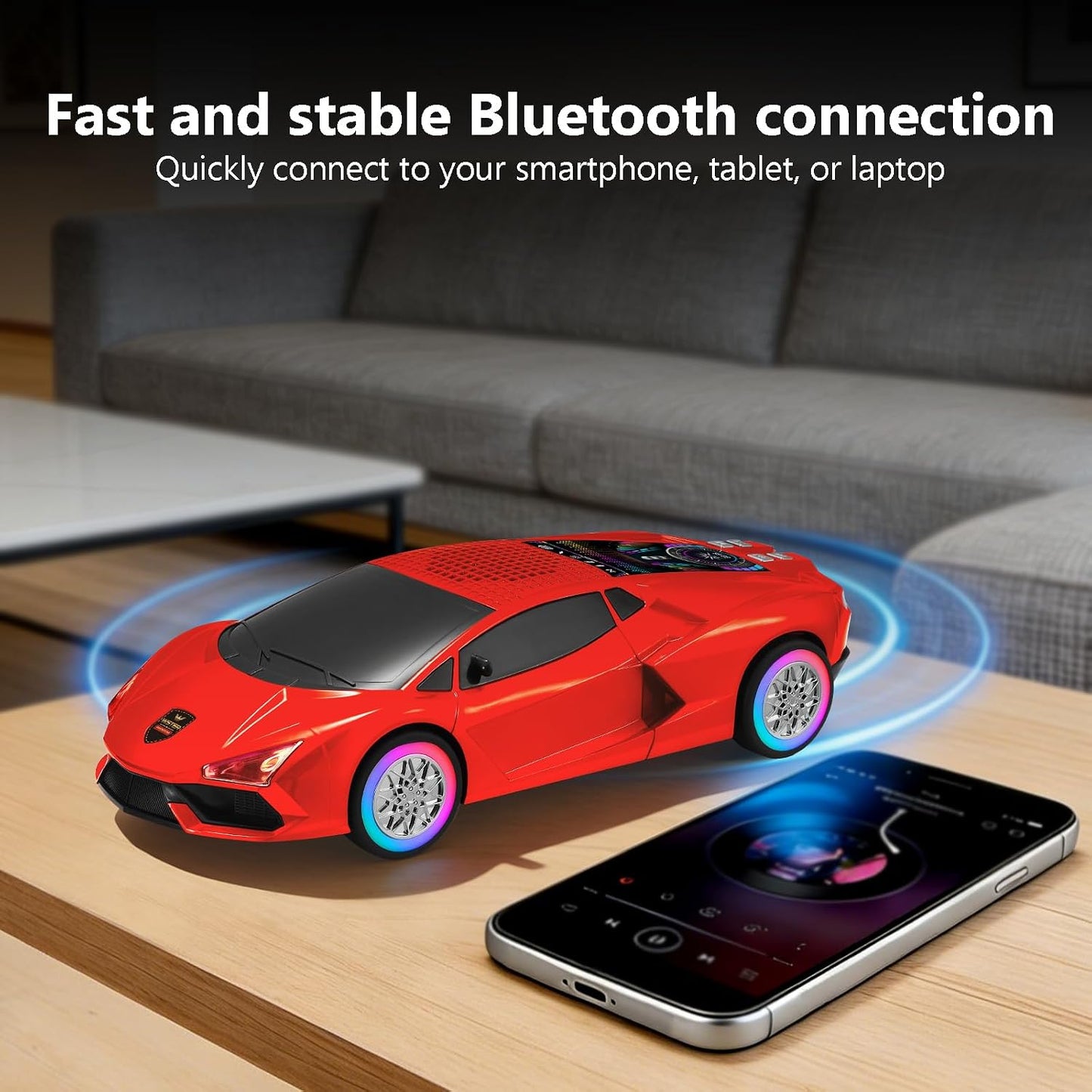 WSTER WS-690 Mikrofon Wireless Karaoke me Bluetooth, Bateri të Integruar, Efekte Zëri dhe Dizajn Portativ