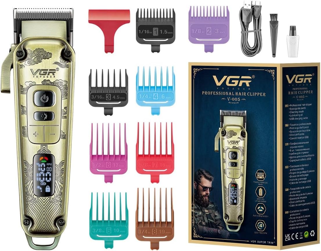 VGR V-005 Professional Makinë e madhe – Makinë Qethjeje