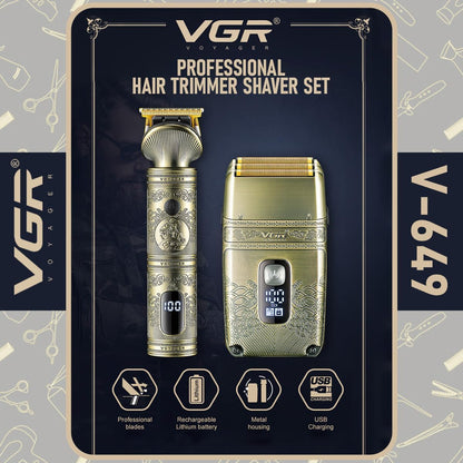 VGR V-649 Set Makine e Vogël dhe Valak me Trup Metalik dhe 4 Krehëra