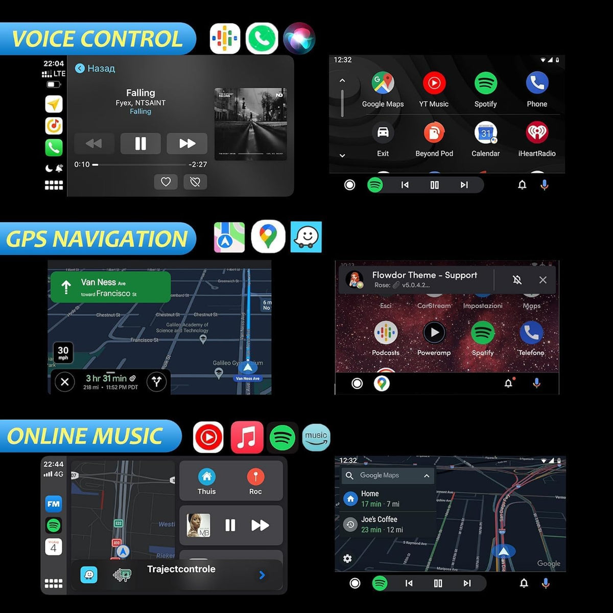 Wireless CarPlay Adapter 2-in-1 – Për të gjitha veturat që mbështesin CarPlay (Plug & Play), pamja 6
