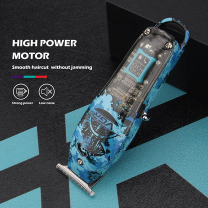 VGR V-923 Makinë e vogël (trimmer) për flokë dhe mjekër me bateri 1400 mAh, 150 minuta punë dhe teh inox