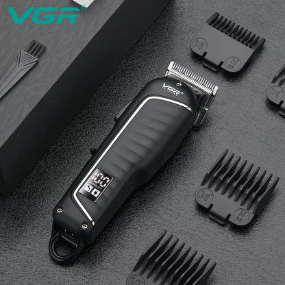 VGR V-683 Makinë e Madhe me Ekran LED, 200 Minuta Punë dhe 4 Krehëra