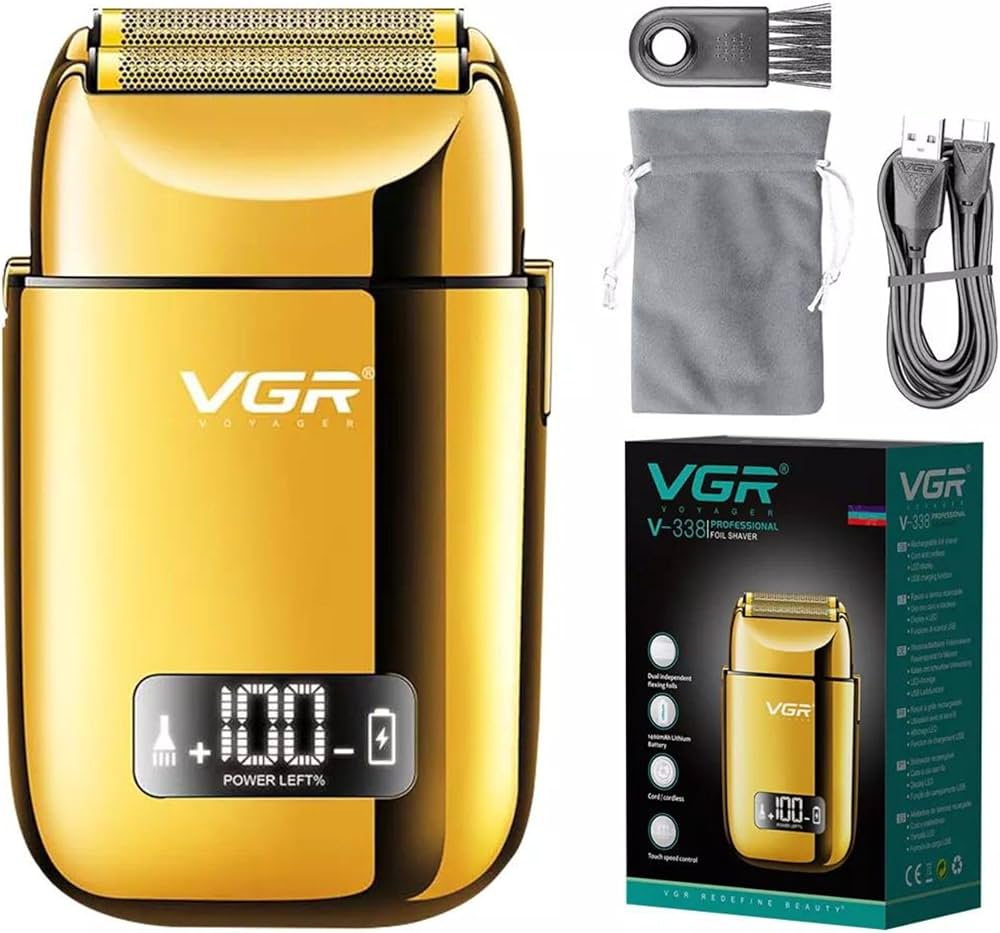 VGR Professional Foil Shaver V-338 – Makinë Rroje