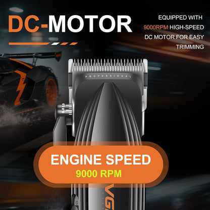 VGR V-889C Makinë e madhe profesionale me teh qeramik MIM, motor 9000 RPM, bateri 2500 mAh dhe 250 minuta punë