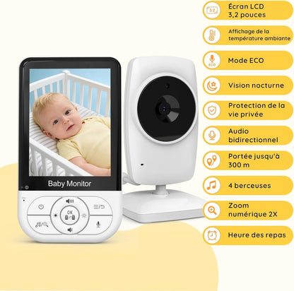 Baby Monitor BabyStar C628B, Monitor për Foshnja për Mbikëqyrje të Përditshme