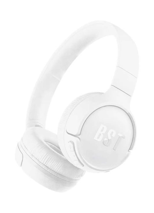 Kufje BST PURE BASS 200BT, të bardha