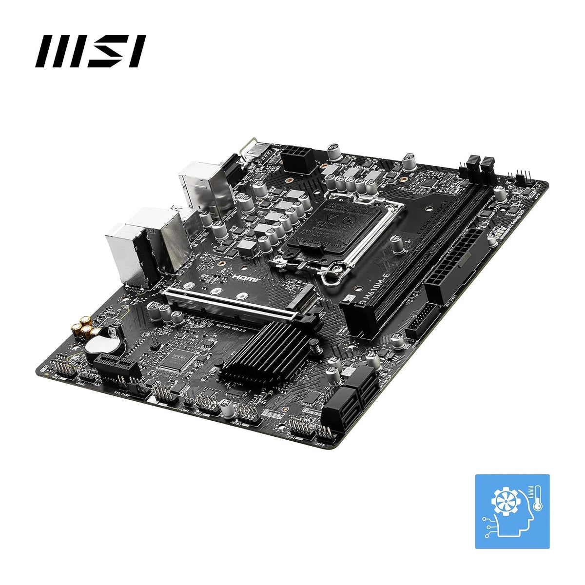 Msi MB PRO H610m-e Ddr4, Supp. IntelCore 14/13/12t – Komponentë PC, pamja 7
