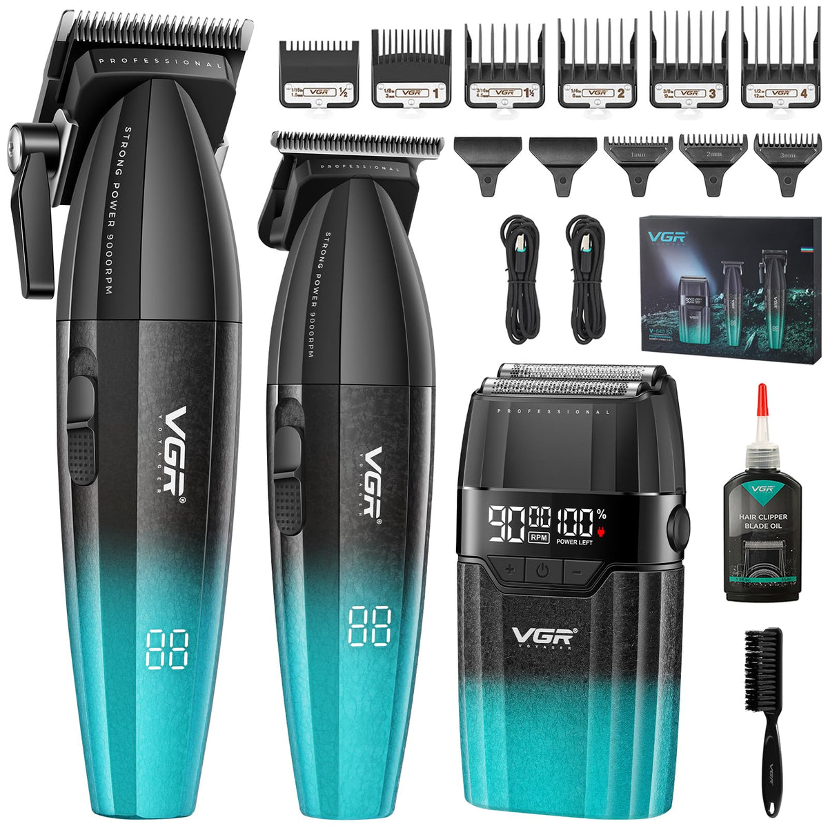VGR V-640 S3 – Makina Profesionale për Berbera – Makinë Qethjeje, pamja 3