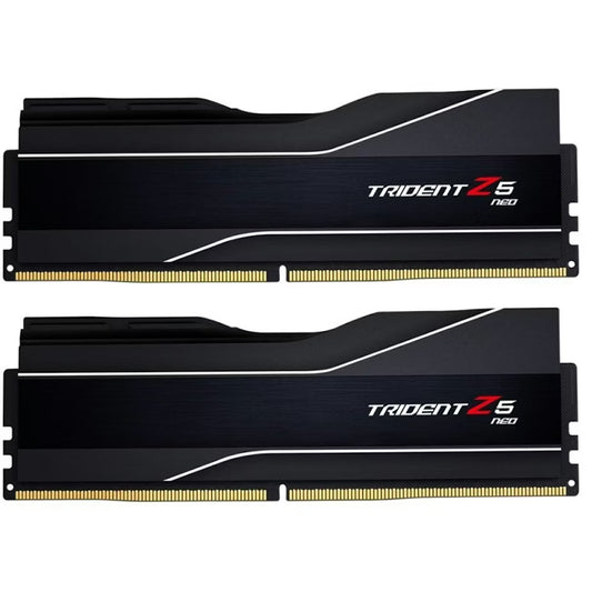 G.Skill Trident Z5 Neo Black 32GB (2x16GB) DDR5 6000MHz CL30 RAM Desktop Kit – F5-6000J3038F16GX2-TZ5N