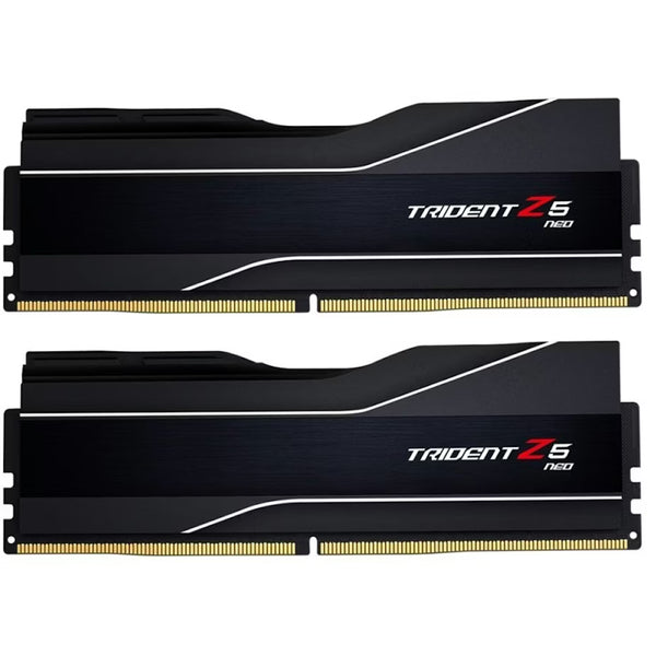 G.Skill Trident Z5 Neo Black 32GB (2x16GB) DDR5 6000MHz CL30 RAM Desktop Kit – F5-6000J3038F16GX2-TZ5N