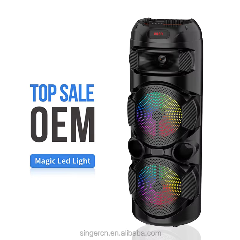 ZQS 2801 Portable Wireless Speaker 20W – Zmadhues Zëri Bluetooth, pamja 4
