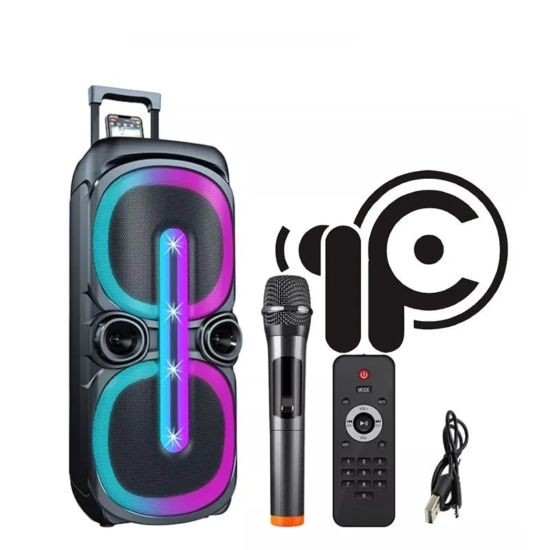 Altoparnat me mikrofon wireless zqs 10201 – Zmadhues Zëri Bluetooth, pamja 2