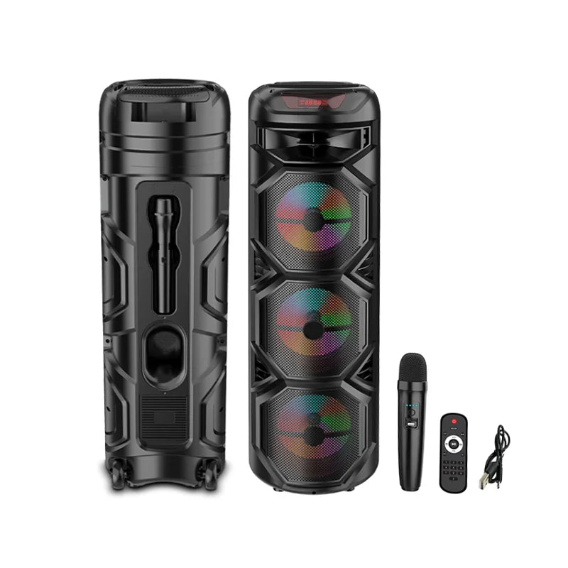 Altoparlant me mikrofon wireless zqs70.2 – Zmadhues Zëri Bluetooth