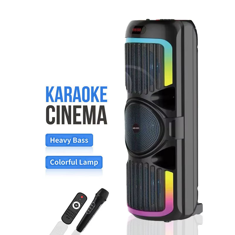 ABS-8302 Speaker 120W – Zmadhues Zëri Bluetooth, pamja 2