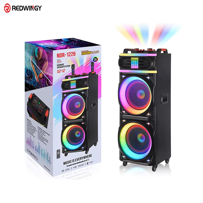 NDR-1226 Portable Bluetooth Speaker – Zmadhues Zëri Bluetooth