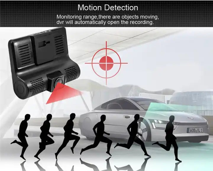 Kamera 3-në-1 Car DVR – Kamerë për Veturë, pamja 2