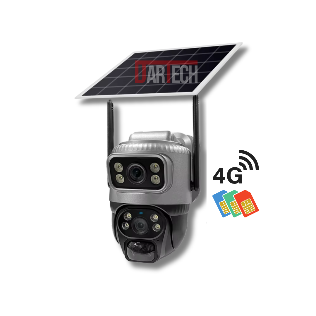 Kamer 4g solare V380 4+4MPX – Kamerë Sigurie WiFi