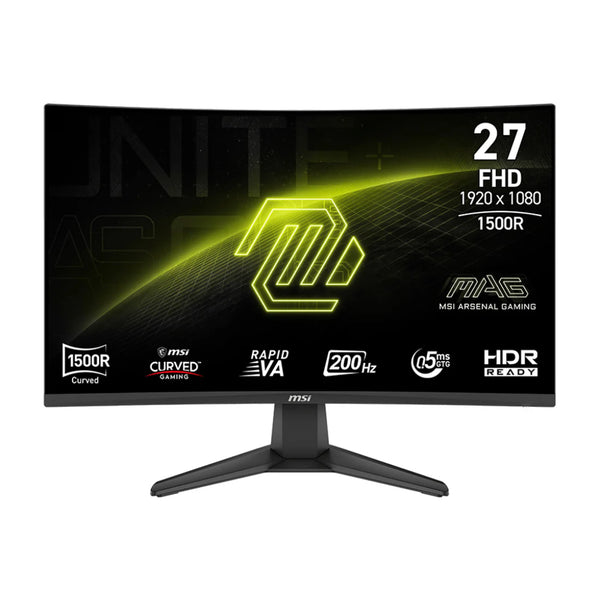 MSI MAG 276CF E20 27” 200Hz Rapid VA Monitor