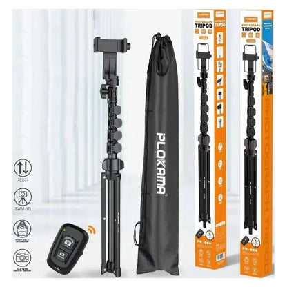 PK-996 Tripod Profesional 1.70m për Foto dhe Video