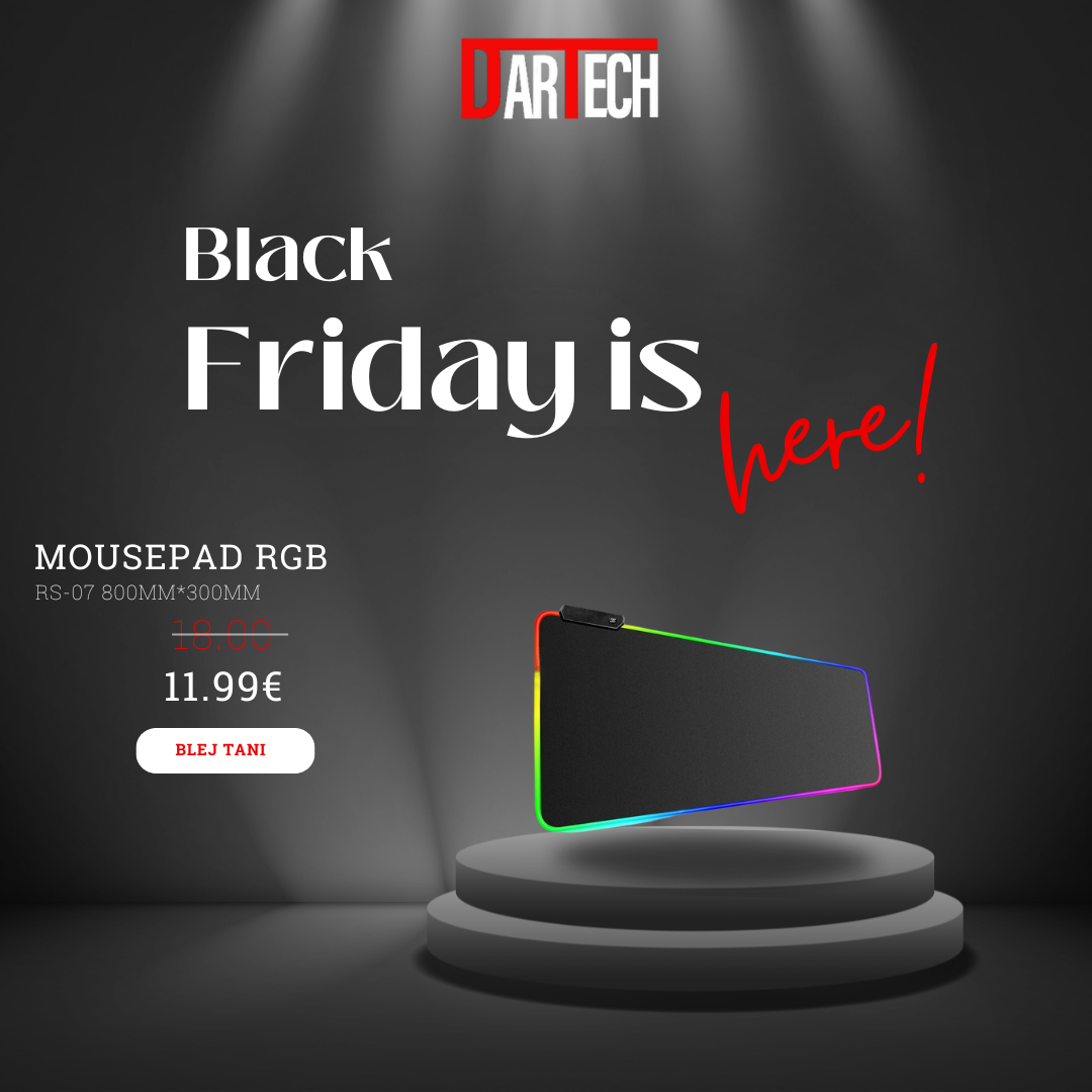 Mousepad RGB 80cm x 30cm -rs07