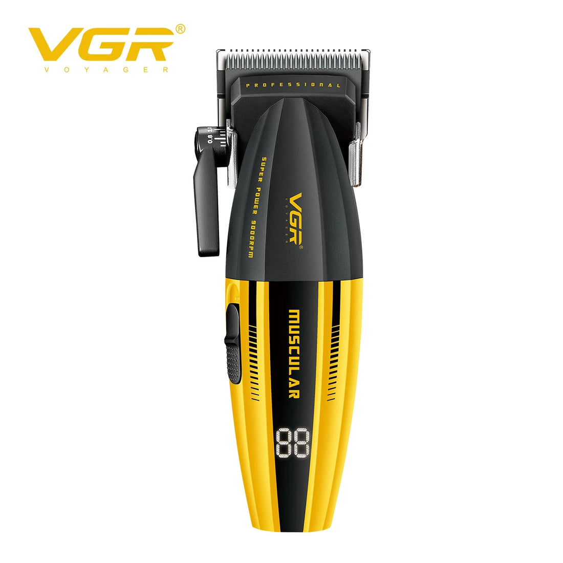 VGR V-285 Super Power 9000RPM Muscular Makine e madhe profesionale për prerje flokësh – Makinë Qethjeje, pamja 2