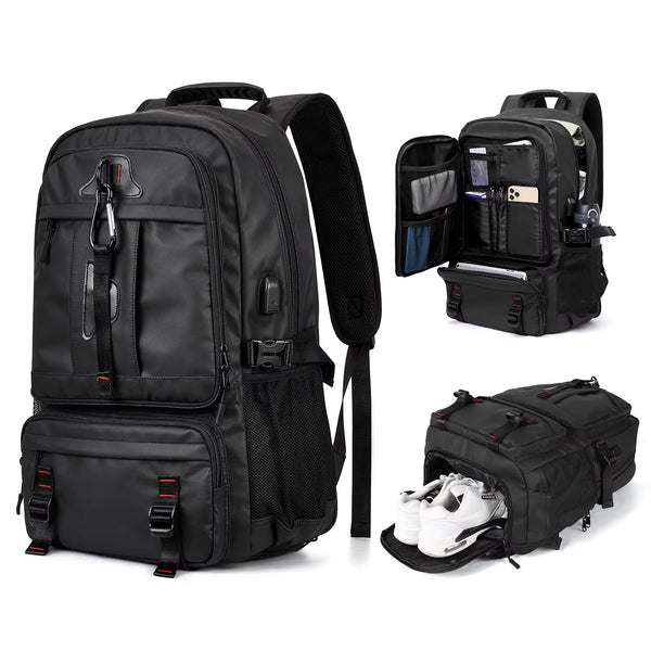 Large Capacity Travel Backpack – Çantë Udhëtimi me Ndarje për Laptop
