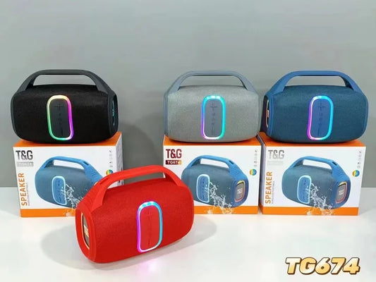 Zmadhues Zëri TG674 – 30W me Bluetooth, RGB dhe FM Radio