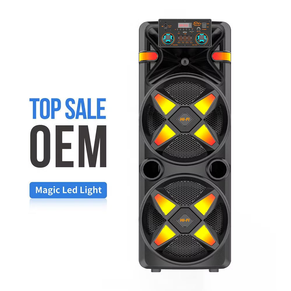 ZQS 12205 Portable Wireless Party Speaker 100W – Zmadhues Zëri Bluetooth, pamja 2