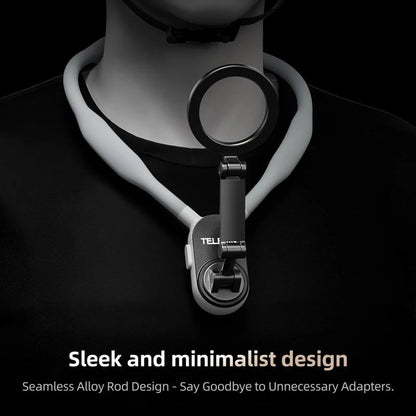 TELESIN MNM-001 Mbajtëse Magnetike për Qafë për Telefon me Rrotullim Horizontal/Vertikal dhe Dizajn Hands-Free