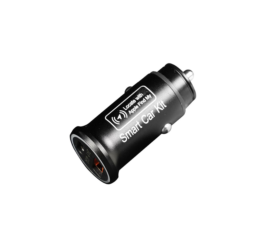 Mini Karikues Inteligjent për Veturë me Apple Find My, USB-C PD dhe USB-A, GPS të Integruar, MFi – Aksesor për Veturë