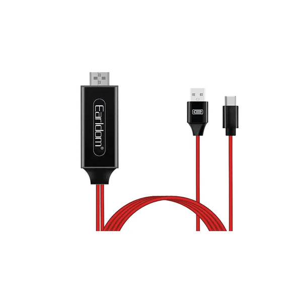 Kabllo HDTV Type-C Adapter ET-W12, Adapter për Lidhjen e Pajisjeve Type-C me Ekrane HDTV