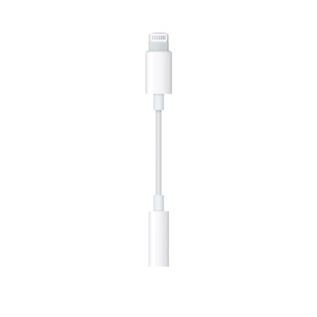 Lightning në 3.5mm Stereo Adapter – White