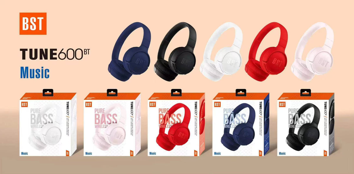 Kufje Bst Pure Bass 600BT, rozë – Kufje Bluetooth, pamja 2
