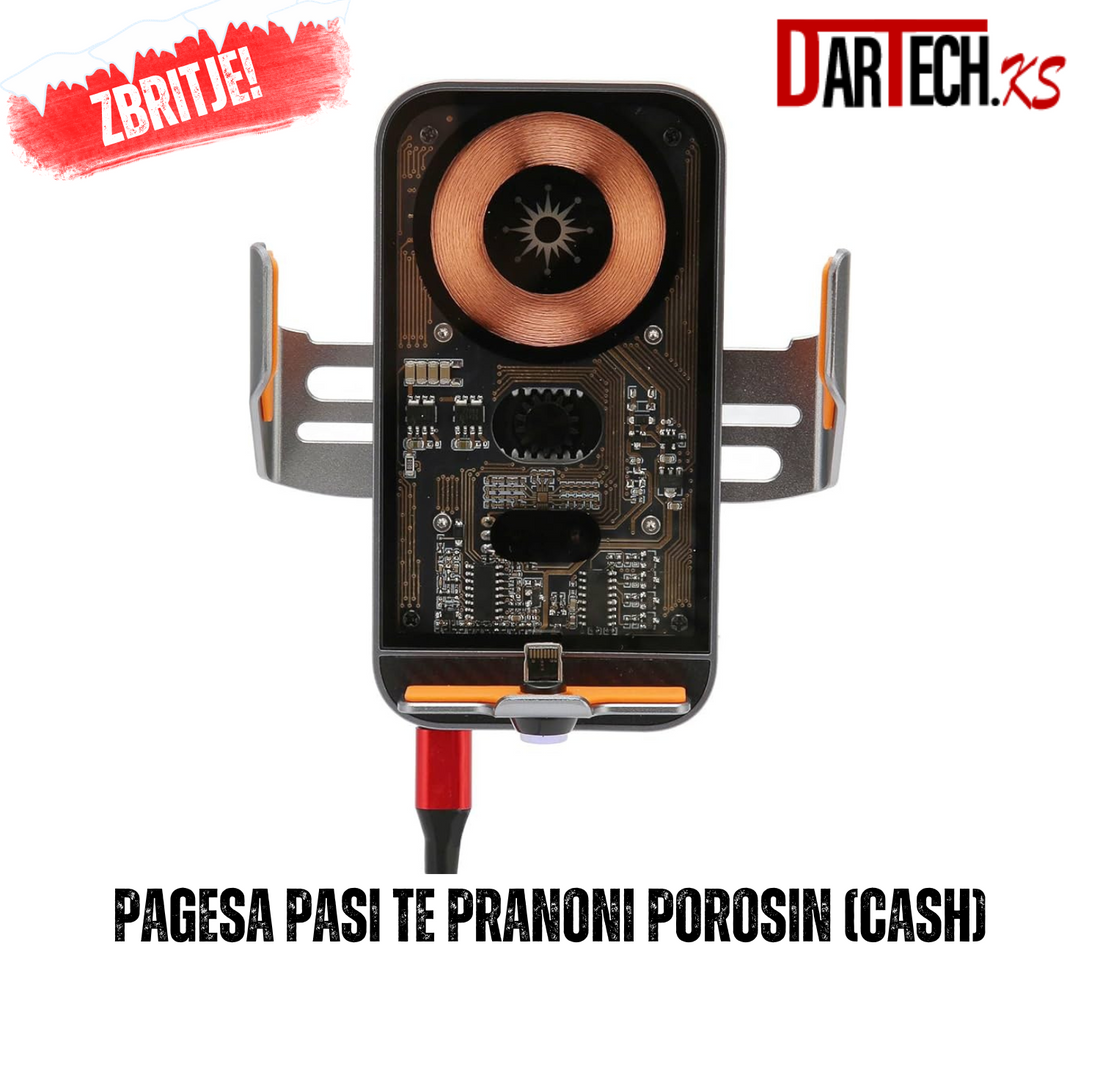 Mbajtes dhe mbushes wireless telfoni per vetur – Karikues