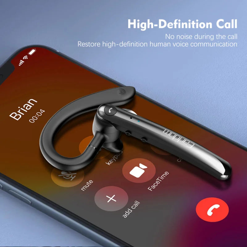 EARLDOM ET-BH107 Bluetooth Garniturë Wireless Handsfree me Bluetooth 5.4, Dizajn Kompakt dhe Mikrofon të Integruar
