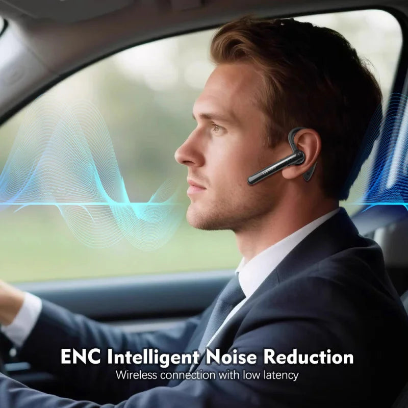 EARLDOM ET-BH107 Bluetooth Garniturë Wireless Handsfree me Bluetooth 5.4, Dizajn Kompakt dhe Mikrofon të Integruar