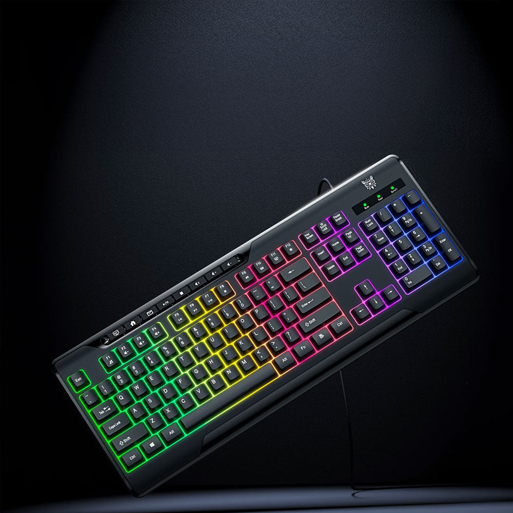 Onikuma TZ5006 – Seti 5 në 1 Gaming me Maus, Tastierë, Kufje, Mbajtëse Kufjesh dhe Mousepad RGB, pamja 2