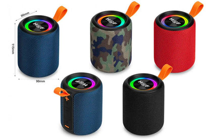 H@F GU-195 Altoparlant Portativ Wireless Bluetooth me FM Radio, USB, TF Card dhe AUX