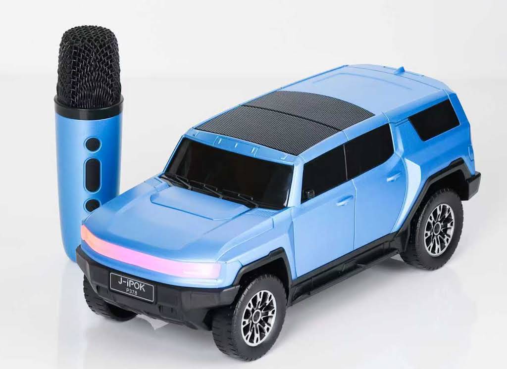 SUV P378 Altoparlant Bluetooth Portativ, Wireless, me FM Radio, USB, TF Card dhe LED