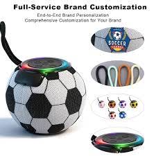 YN-1508 Altoparlant Bluetooth Portativ në Formë Topi Futbolli 5W, RGB LED, Bluetooth 5.0, IPX6 dhe Bateri 1000–1200mAh